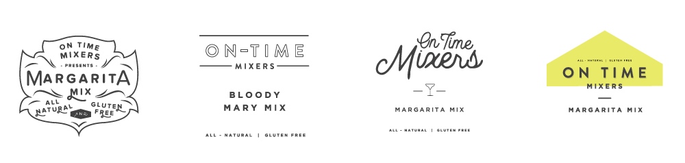 Above are some early label options based on our moodboards and discussions with the cofounders.